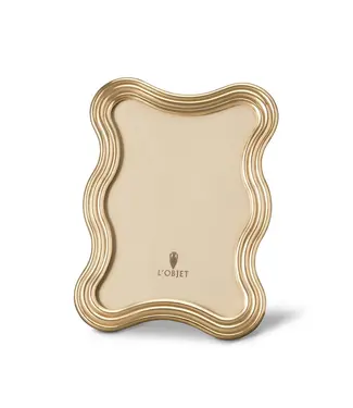 L'Objet Ripple Frame Gold 5x7