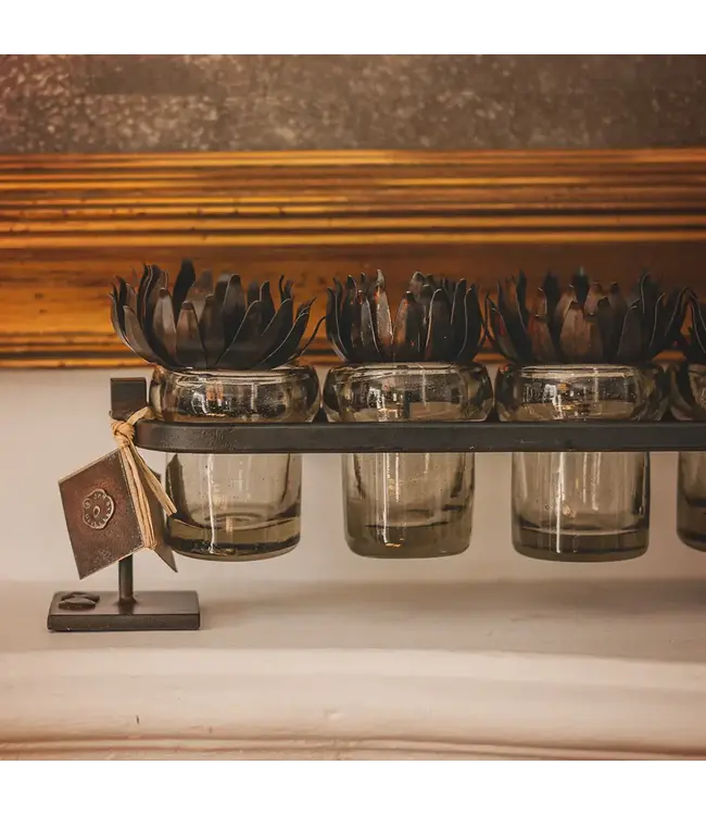 Jan Barboglio Twelve Step Firedance Candelabra