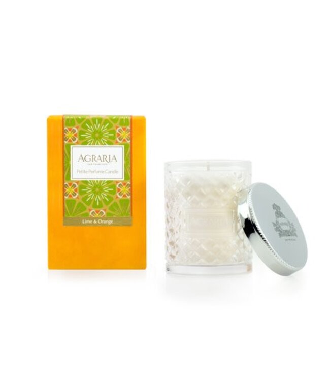 Agraria Lime & Orange Blossom Crystal Candle Petite 3.4oz