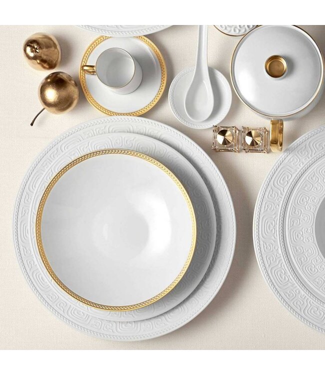 L’Objet Soie Tressée Gold Cereal Bowl