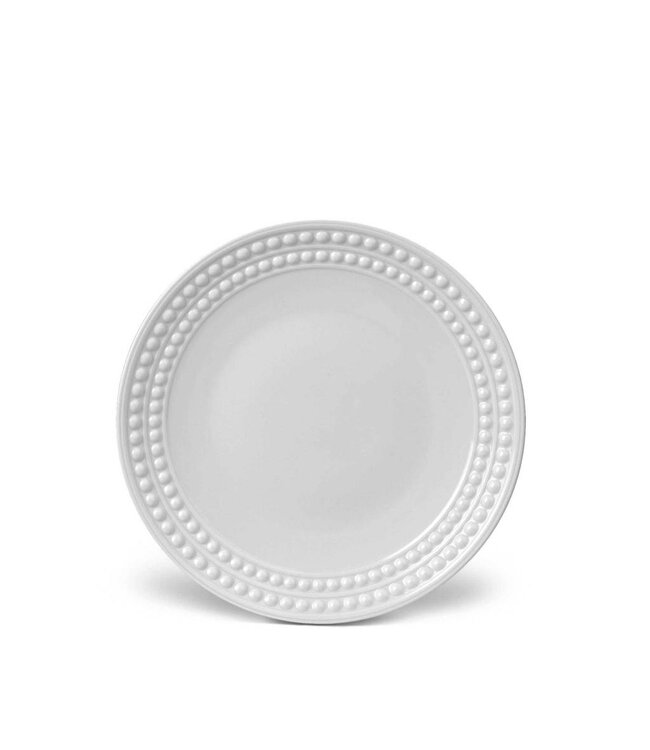 L’Objet Perlée White Dessert Plate