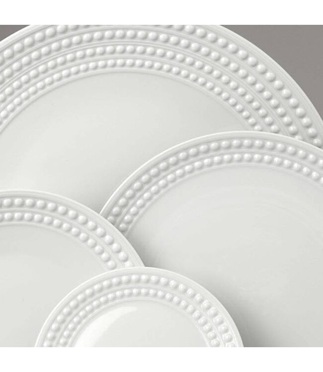 L’Objet Perlée White Dessert Plate