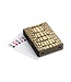 L’Objet Crocodile Box with Playing Cards - Two Decks Gold
