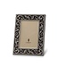 L’Objet Cheryl Frame Noir + Freshwater Pearls + White Crystals (Medium)