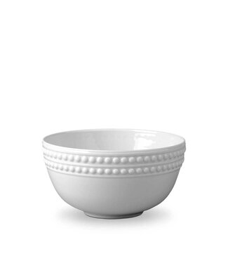L'Objet Display: Perlée White Cereal Bowl