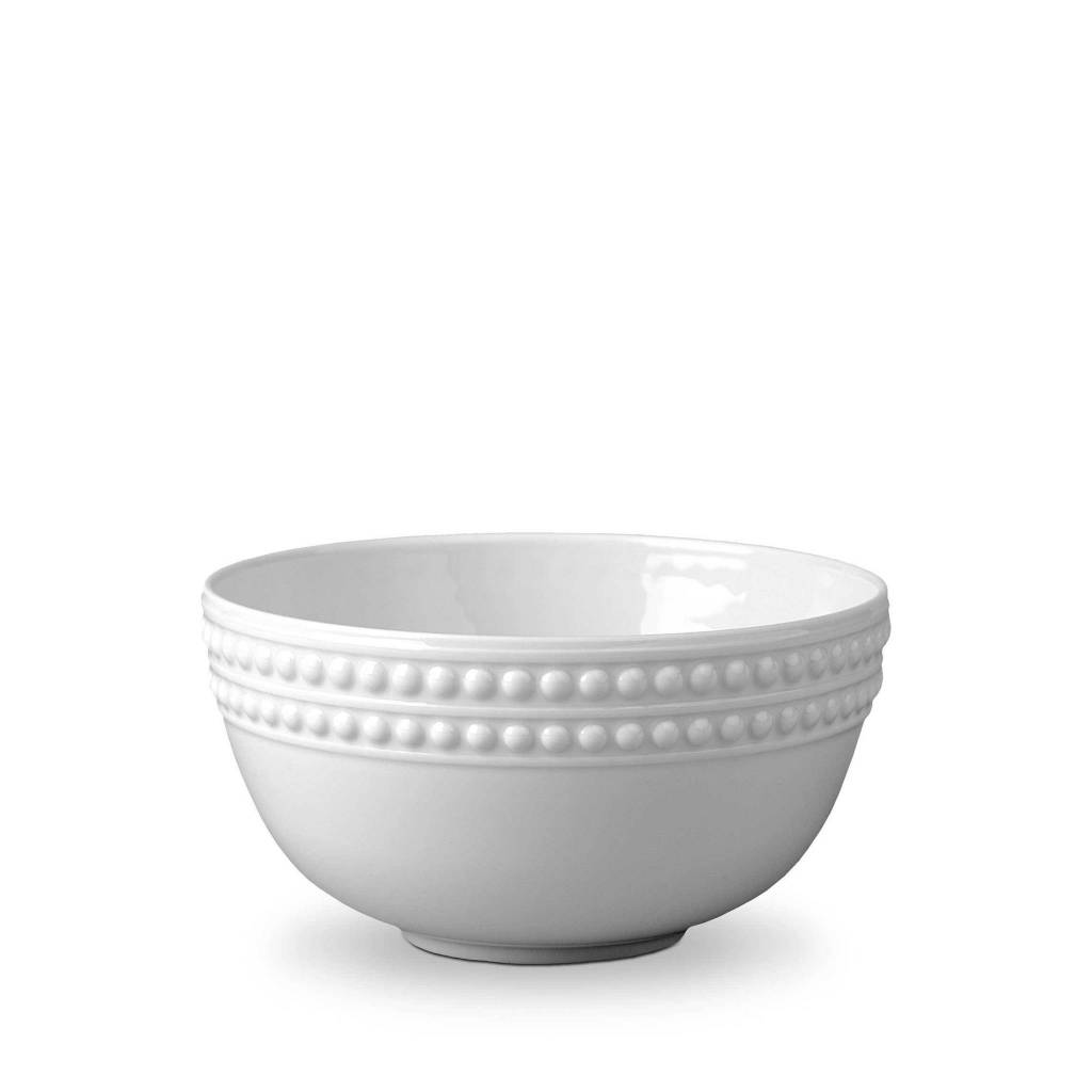 Perlée White Cereal Bowl Cayen Home