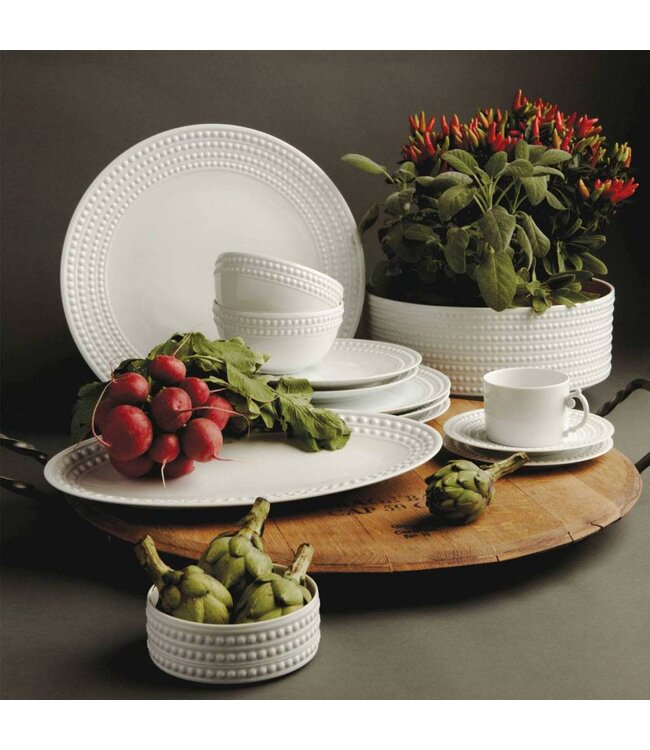 L’Objet Perlée White Cereal Bowl