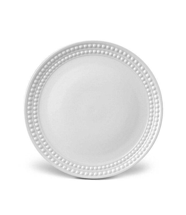 L’Objet Perlée White Dinner Plate