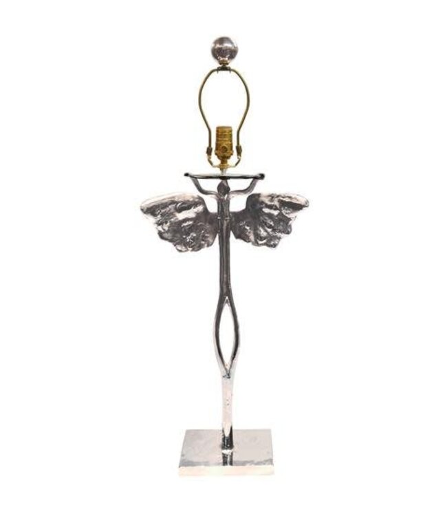 Jan Barboglio Guardian Angel Lamp Nickel