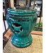 C1860 Pair of Green Glaze Antique Ceramic Garden Stool China