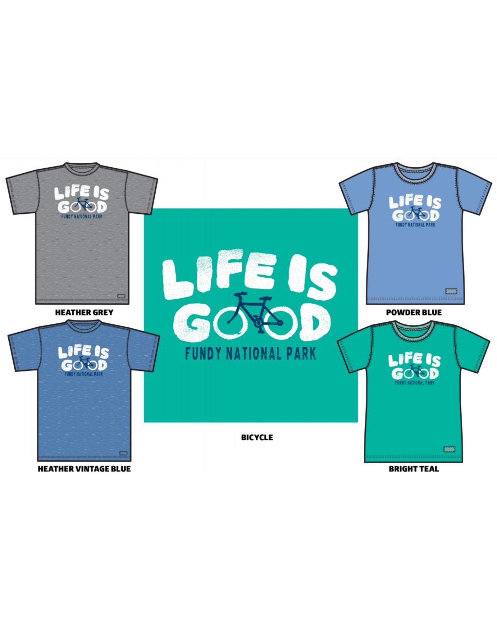 Life is Good Life is Good W Fundy Bicycle