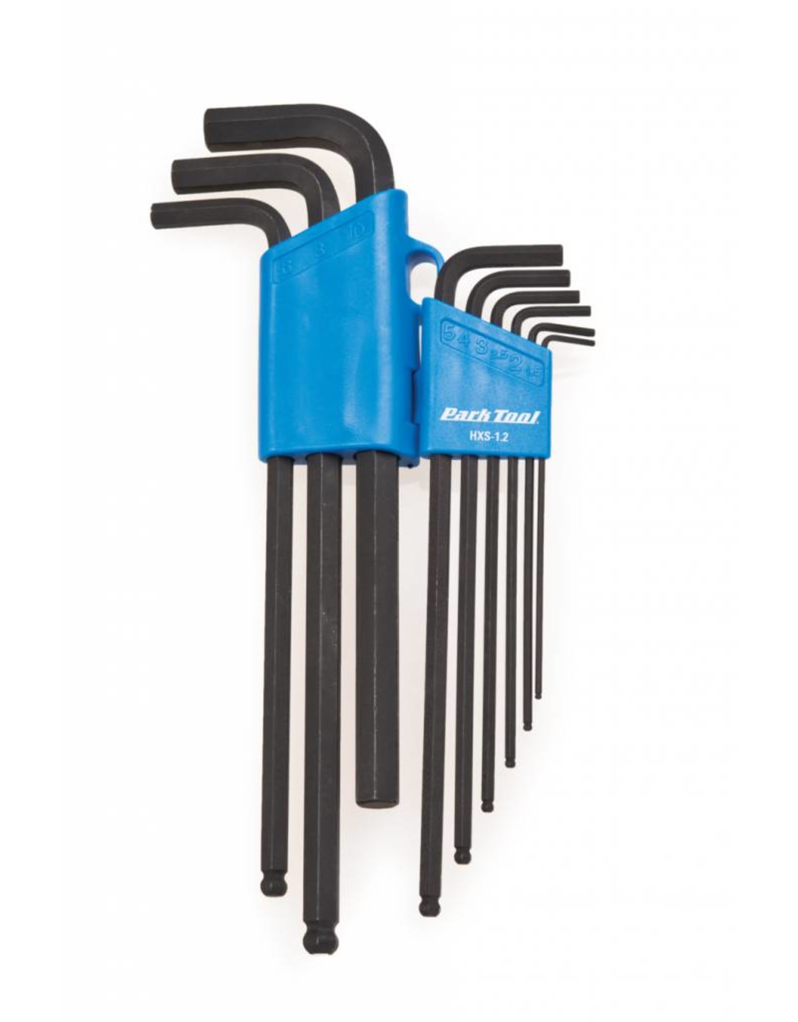 Park Tool, HXS-1.2, Professional L-shaped hex wrench set, 1.5mm, 2mm, 2.5mm, 3mm, 4mm, 5mm, 6mm, 8mm and 10mm