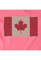 Life is Good LIG JR Girls crusher Canada flag S19