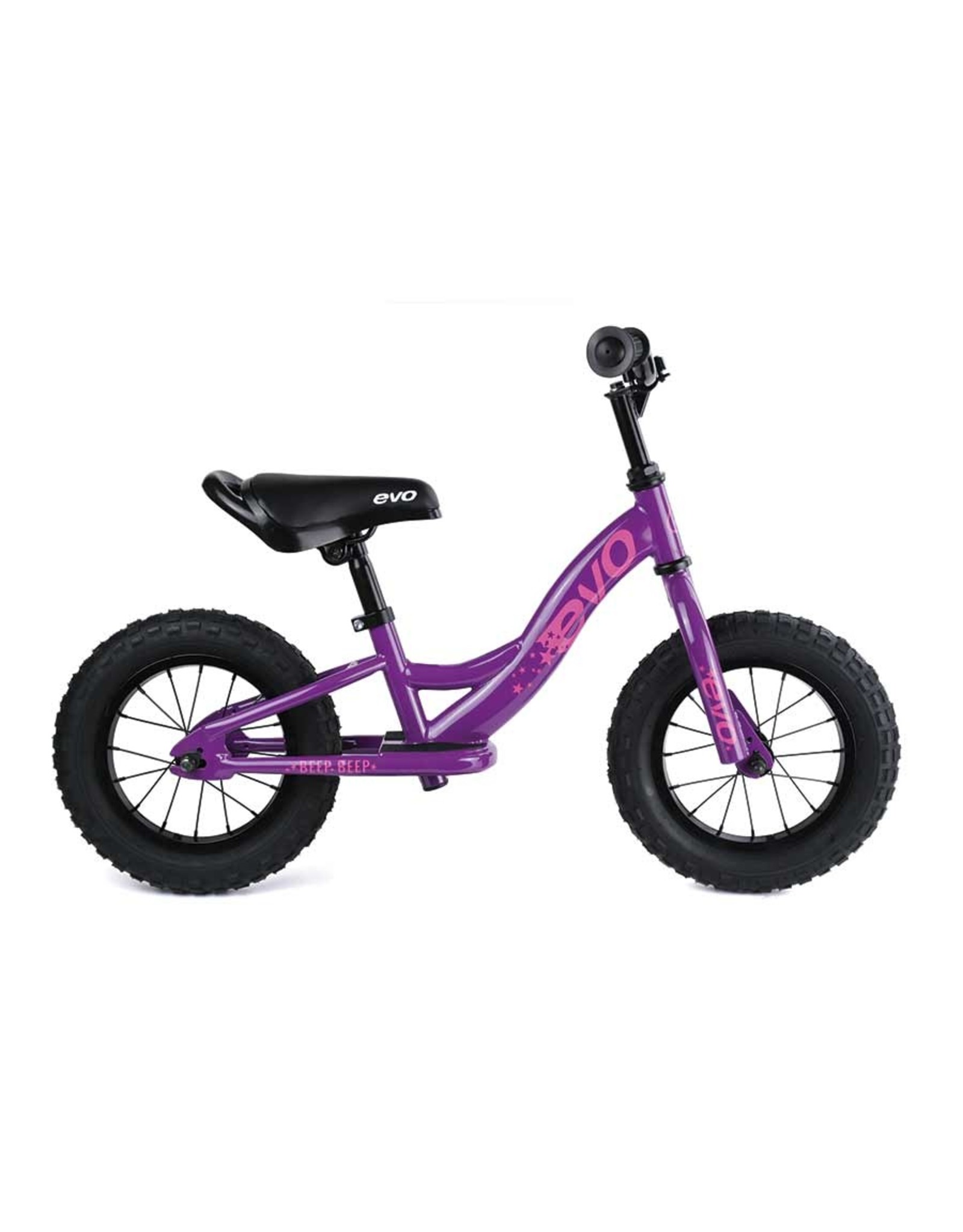 EVO Beep Beep, Push Bike, 12-1/2'', Purpling Purple - display