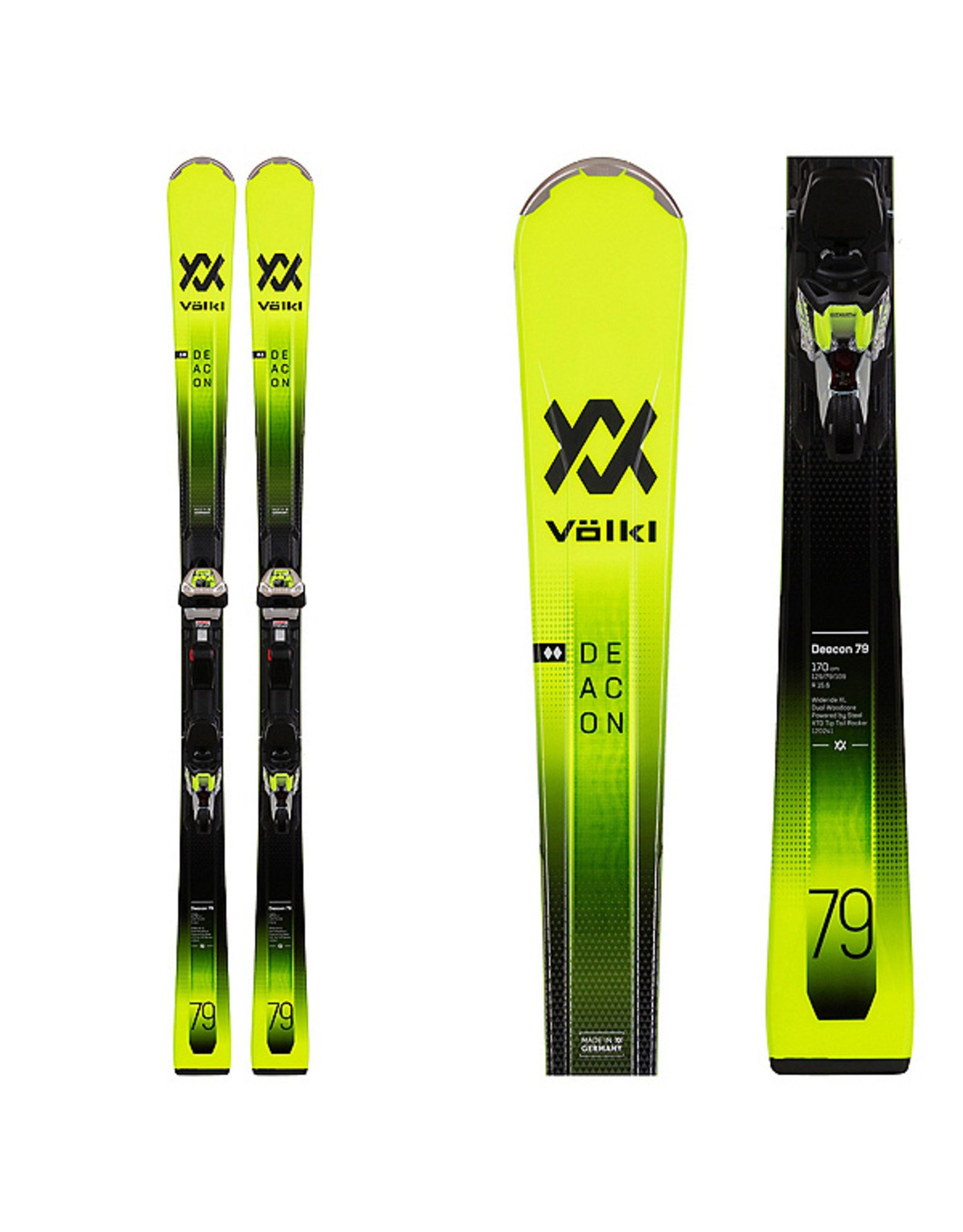 volkl VOLKL Deacon 79 + IPT WR XL 2023 ski alpin pour homme