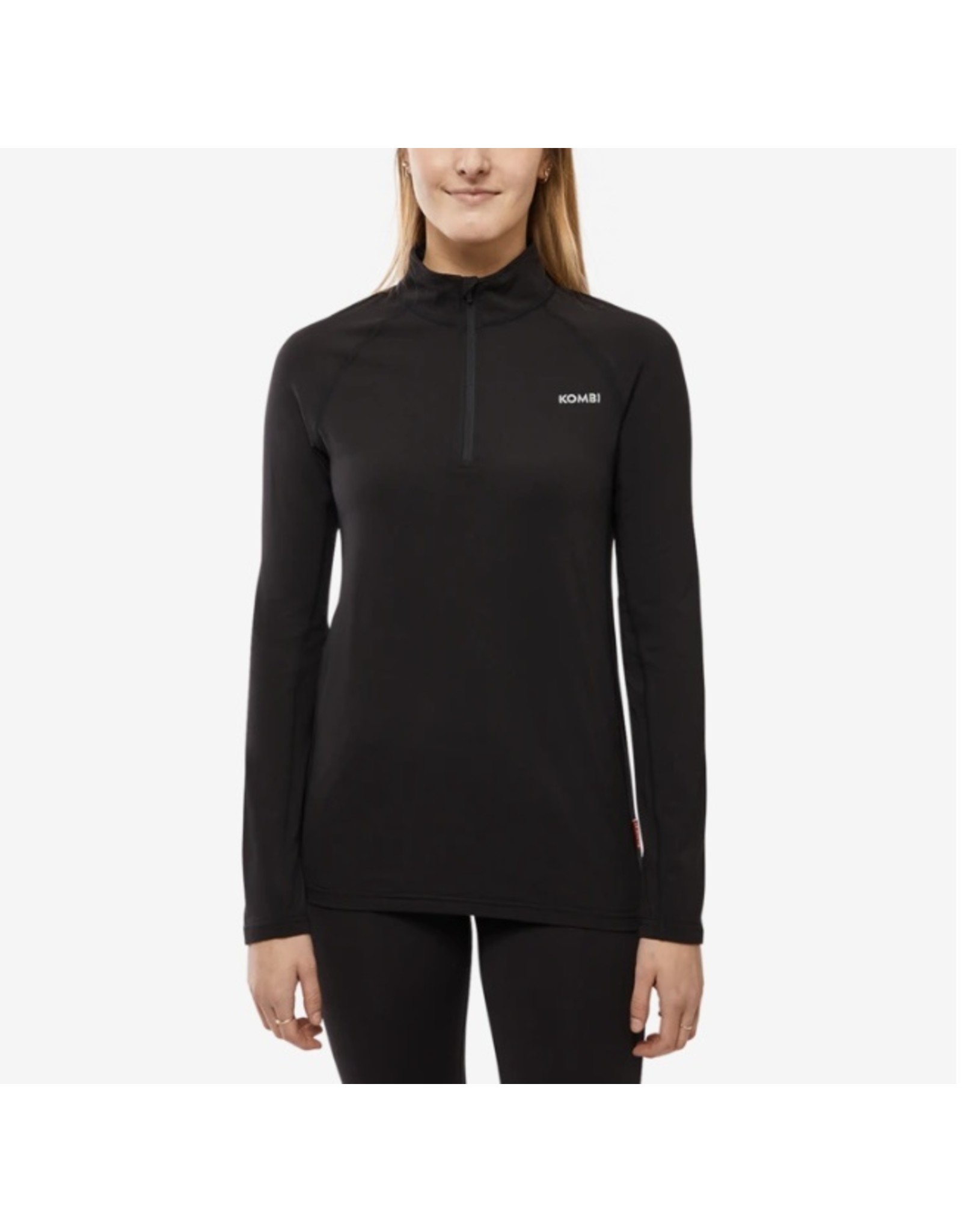 Kombi Kombi RedHeat Active Women's Zip Top Black Grey