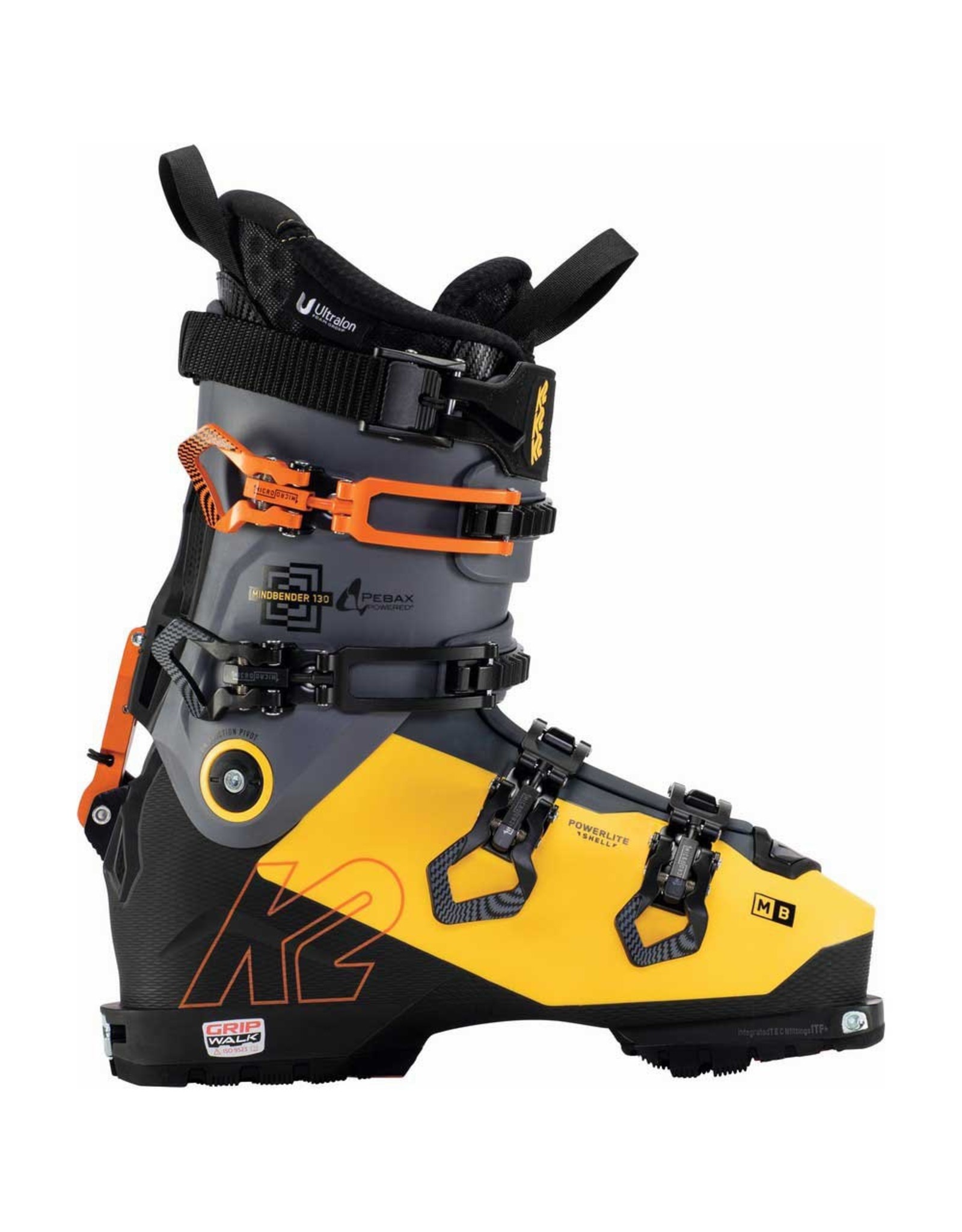 K2 K2 Mindbender 130 Gripwalk Black/Yellow