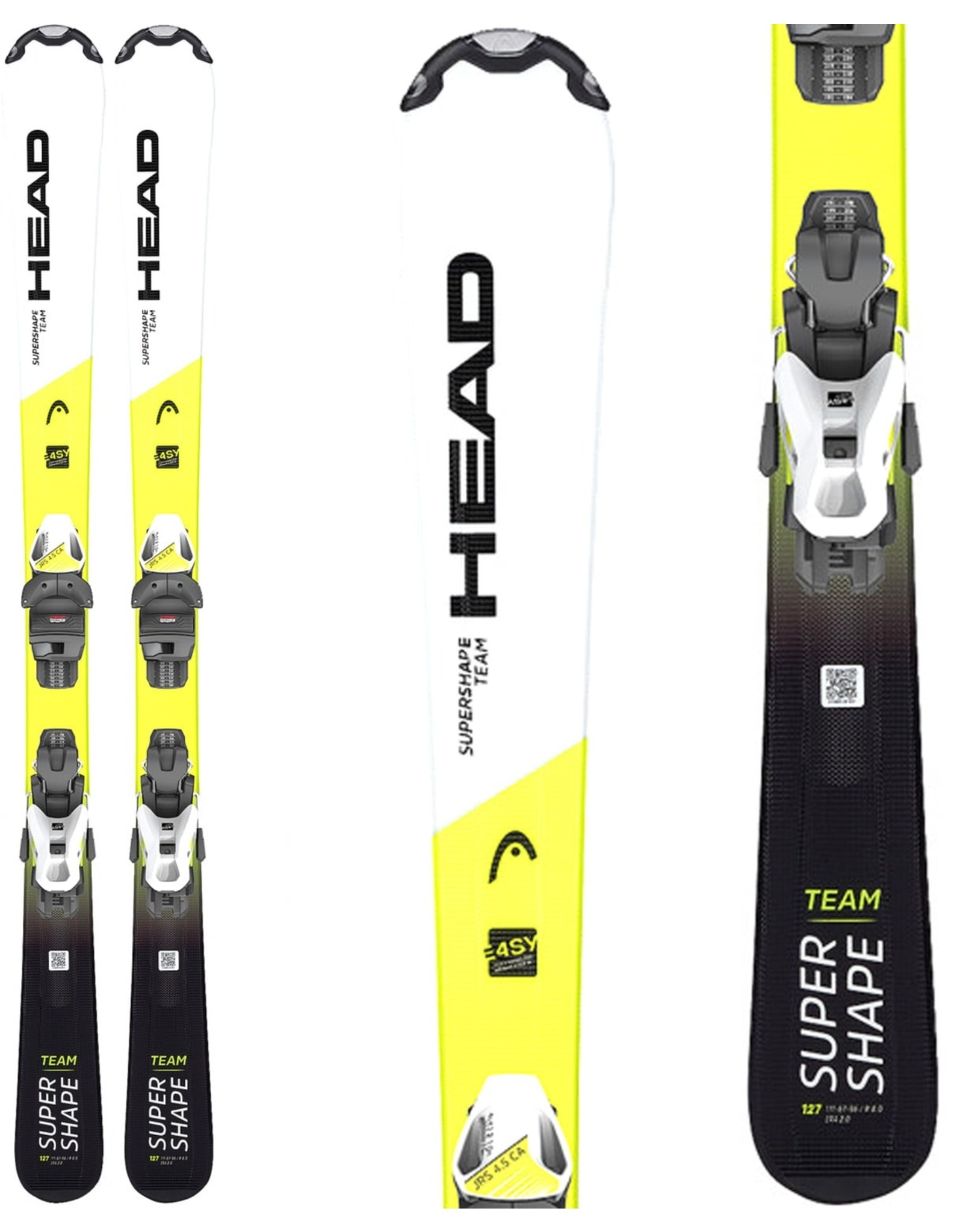 Head Head Supershape Team Easy Ski + JRS 4.5 GW Binding