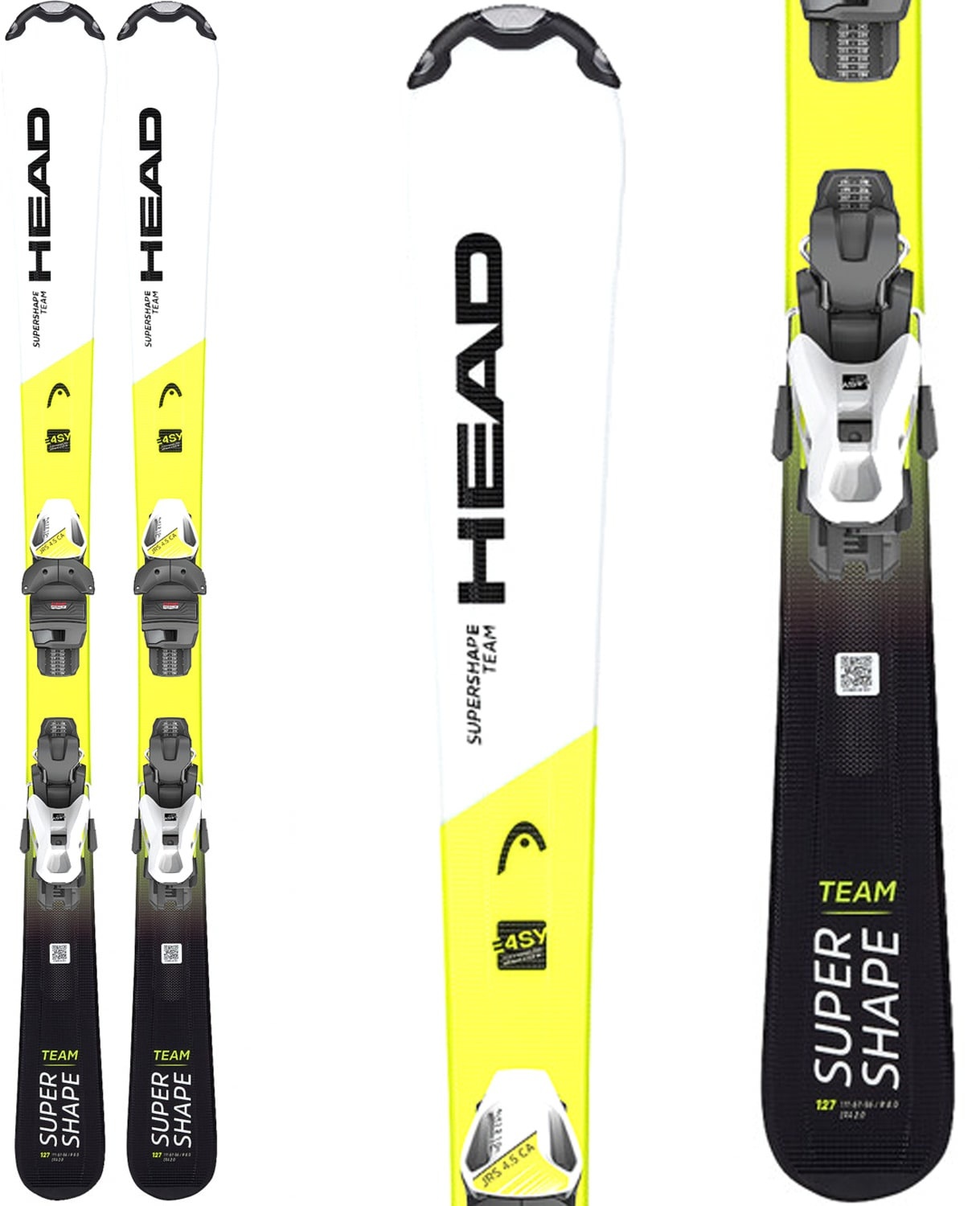 スキー SUPERSHAPE TEAM EASY JRS 67cm Head Supershape Team Easy Ski + JRS 4.5 GW Binding - Outdoor Elements