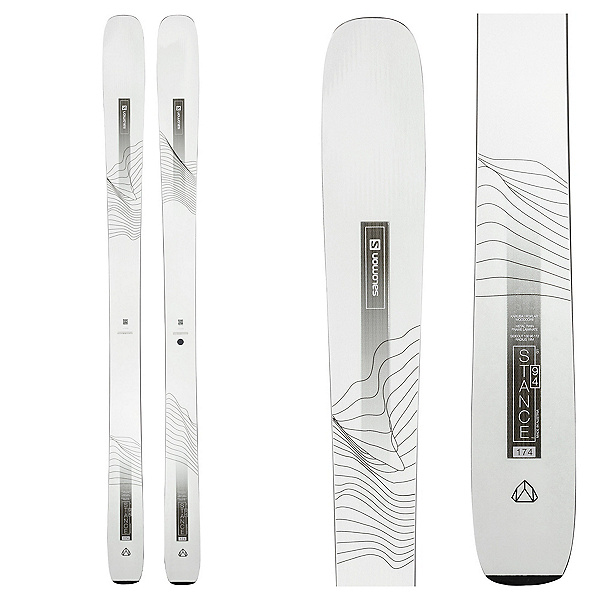 Salomon Stance 94 Women's Ski White/Black - Outdoor Elements
