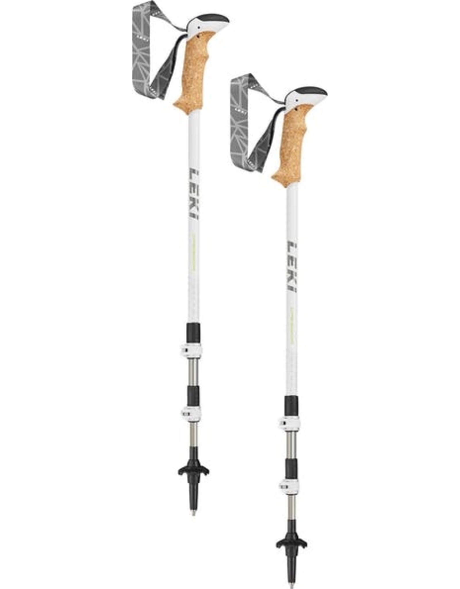 Leki Leki Cressida Cortec WS Trekking Pole 90-125 White/Lime