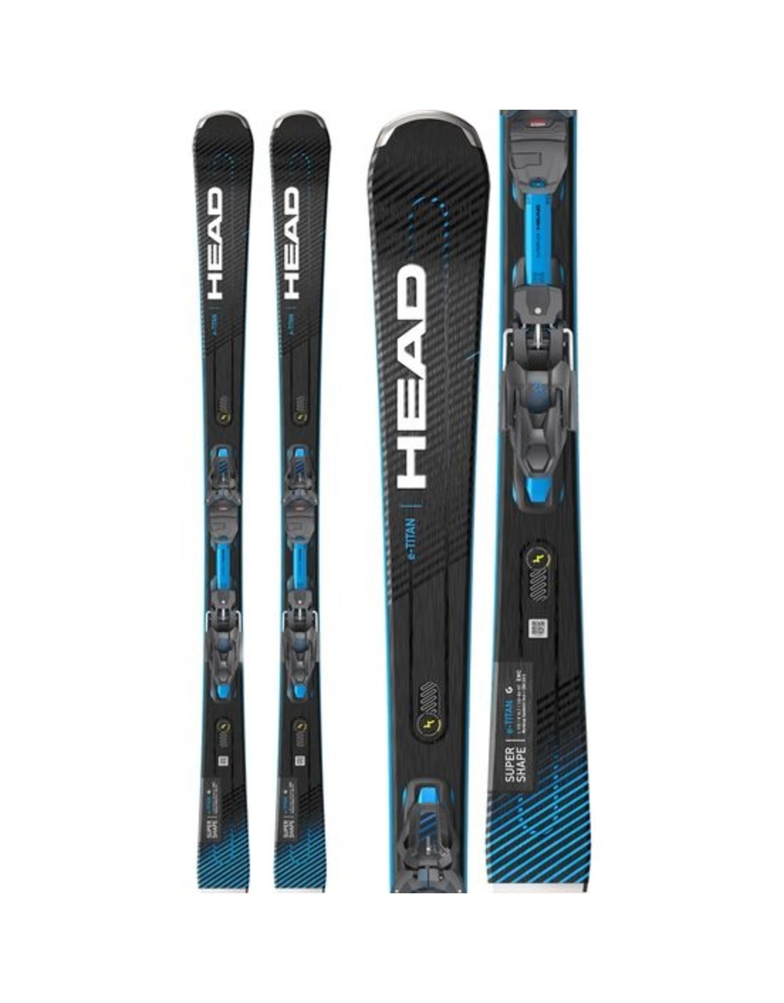 Head Head Supershape e-Titan SW SF Ski + PRD12 GW Binding