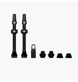 Muc-Off Tubeless Valve, Presta, 44mm, Black, Pair