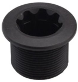 SHIMANO Y1N218000, FC-9000, Crank arm fixing bolt, B-type 16mm