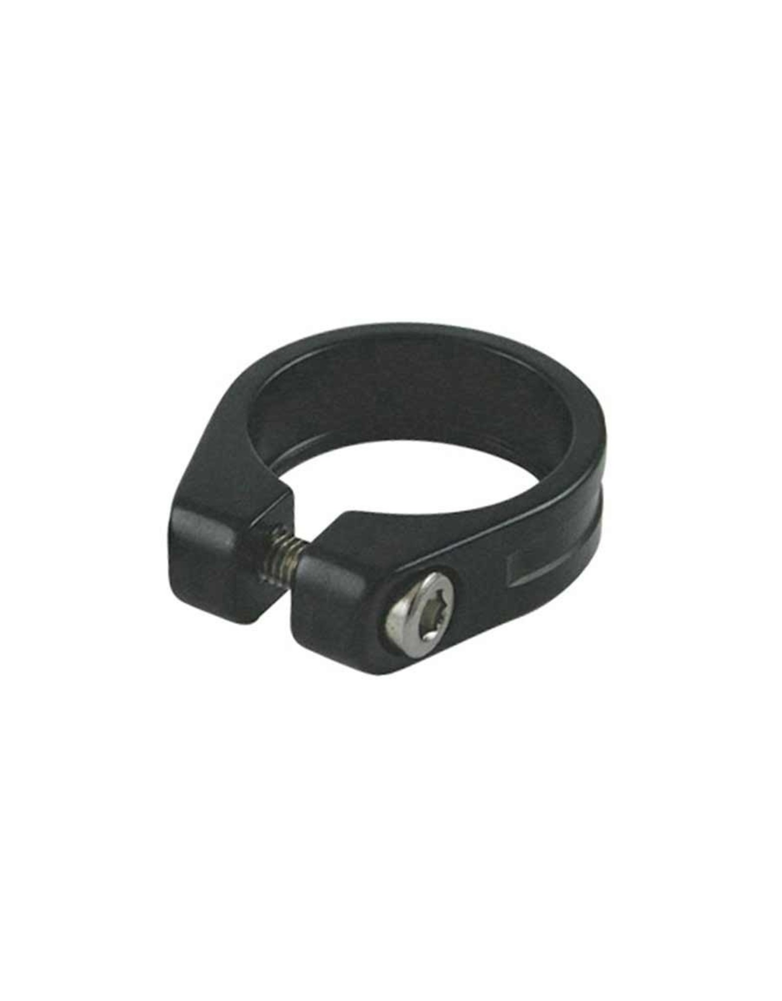 EVO EVO, Seatpost clamp with integrated bolt, 31.8mm, Black
