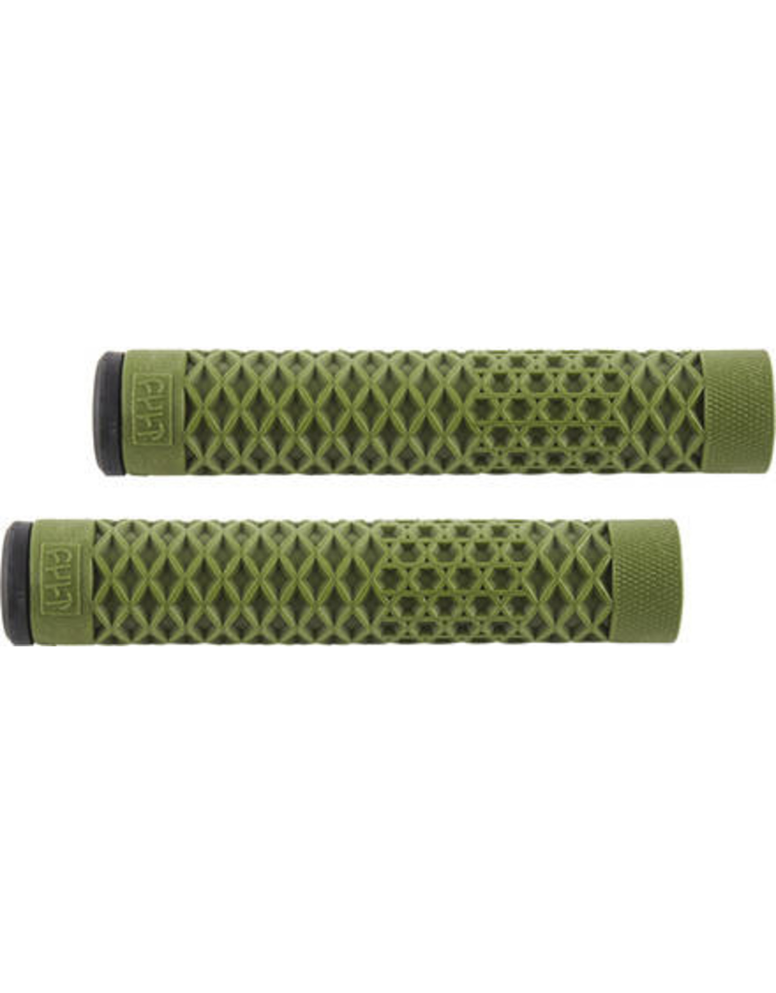 ODI ODI, Cult X Vans Flangeless, Grips, 143mm, Army Green, Pair