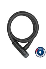 Abus, 6412K, Cable lock, Key, 12mm, 85cm, Black