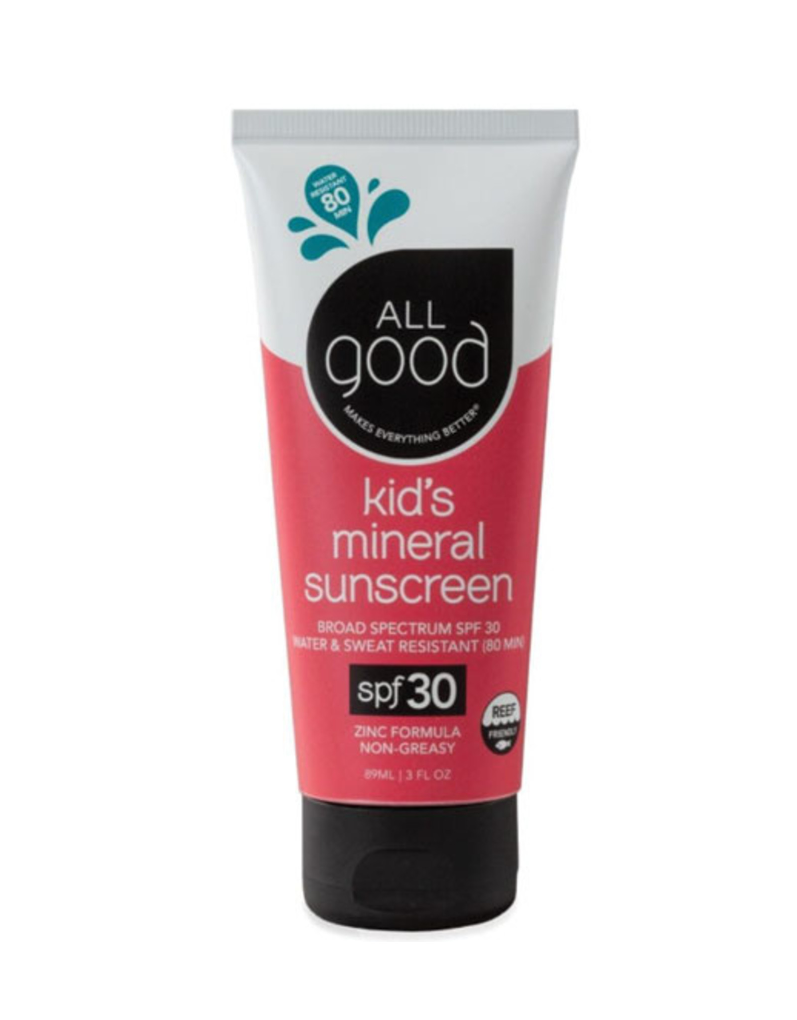 All Good All Good Kids Sunscreen Lotion SPF 30 3oz Tube