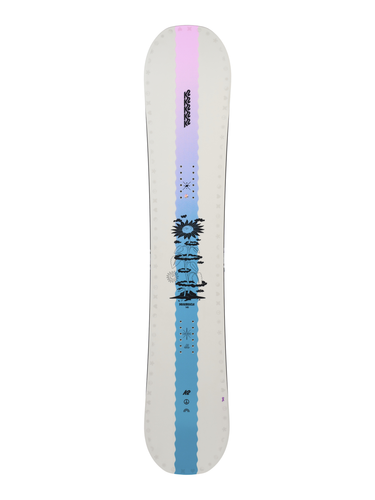 K2 スノースケート SK8 k2-snowboard-k2-dreamsicle-