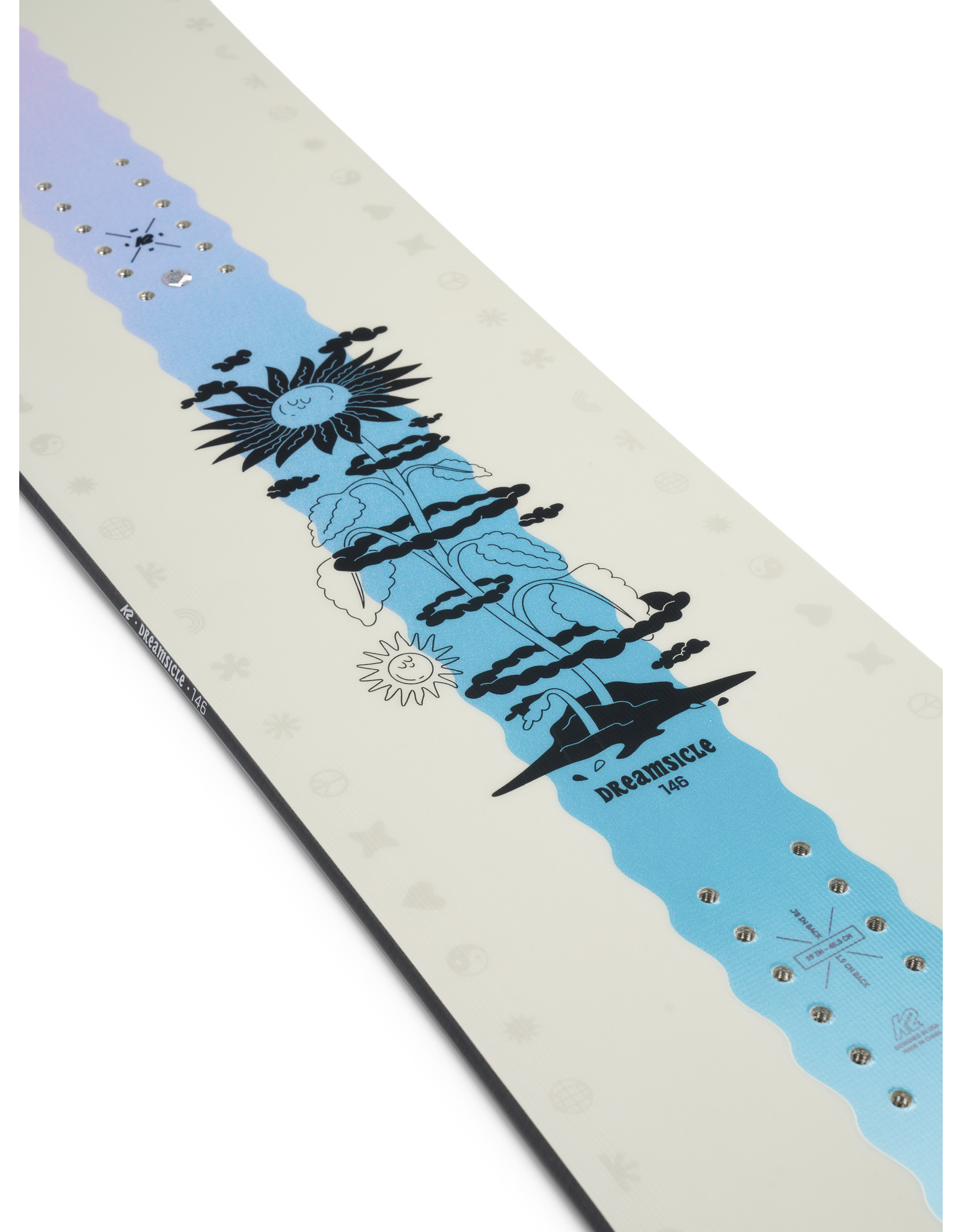 K2-SNOWBOARD K2 Dreamsicle Snowboard F22