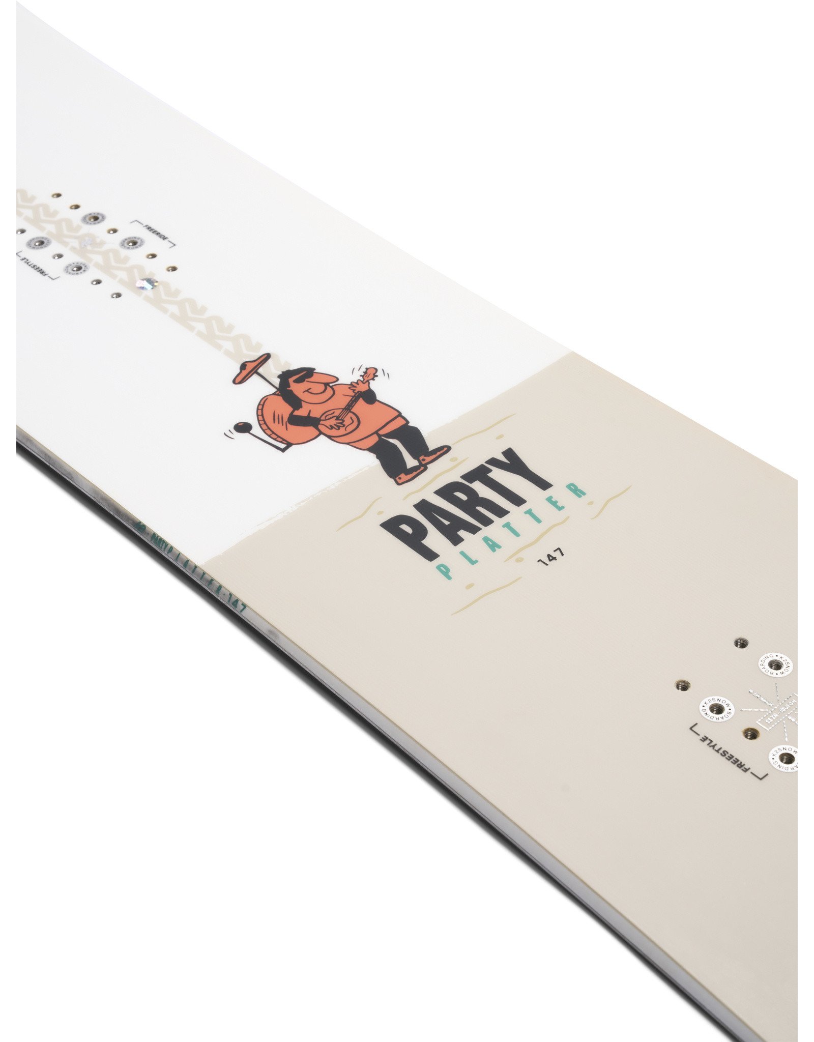 K2 Party Platter Snowboard F22 - Outdoor Elements