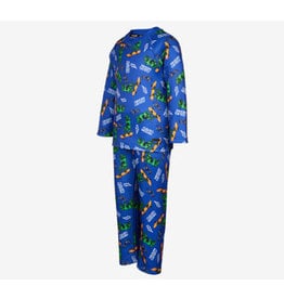 Kombi Kombi B3 Velvet Fleece Set Childrens Blue Skate Dino