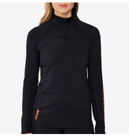 Kombi Kombi RedHEAT Extreme Zip Top Womens Black