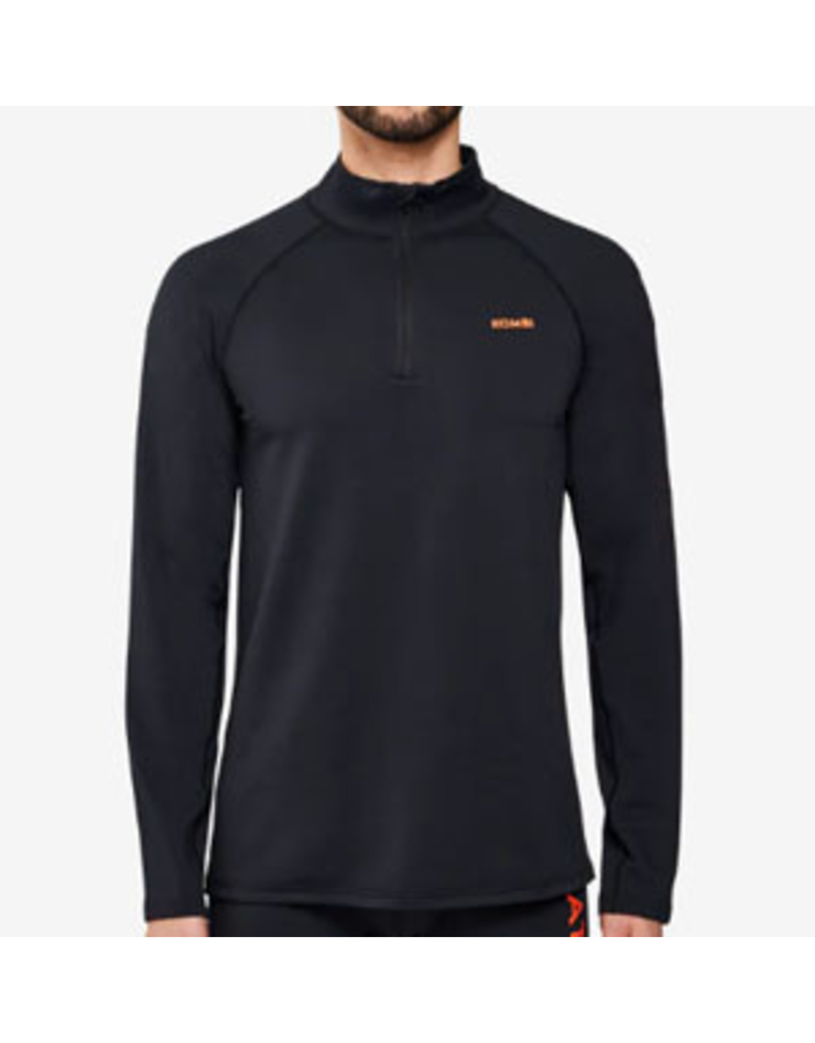 Kombi Kombi RedHEAT Extreme Zip Top Mens Black