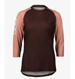 POC POC Women's MTB Pure 3/4 Jersey Axinite Brown/Rock Salt