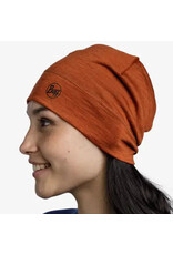 Buff Buff Merino Midweight Beanie Melange Cinnamon