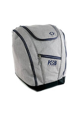 K&B Sport K&B Ski Boot Backpack Light Grey/Navy