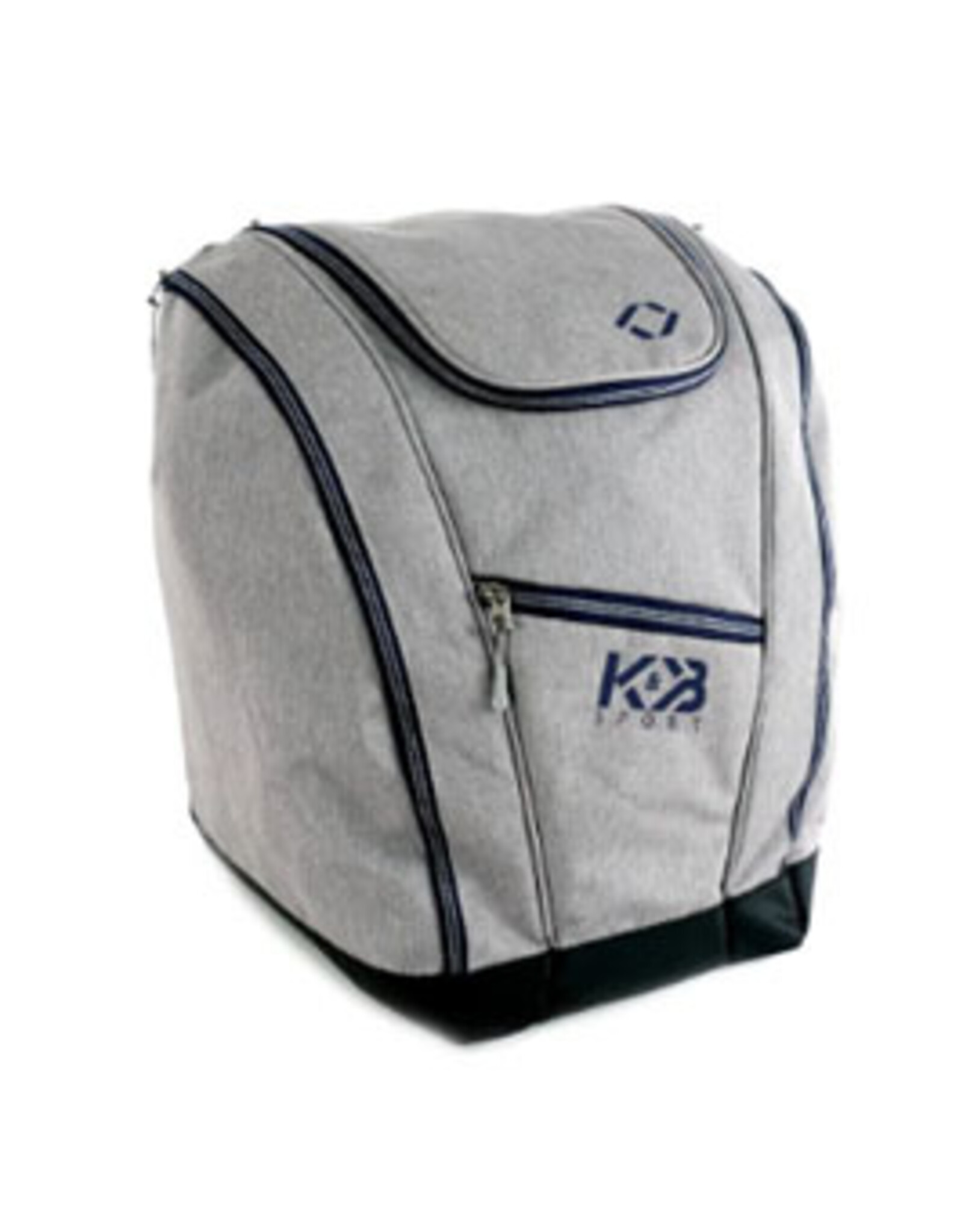 K&B Sport K&B Ski Boot Backpack Light Grey/Navy