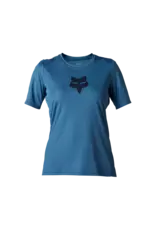Fox Fox Womens Ranger SS Jersey Foxhead Dark Slate
