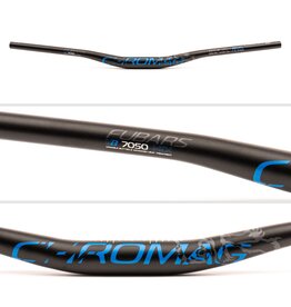 Chromag CHROMAG FUBARS OSX 35 35MM 35MM CLAMP, 35MM RISE, 800MM BLACK/BLUE