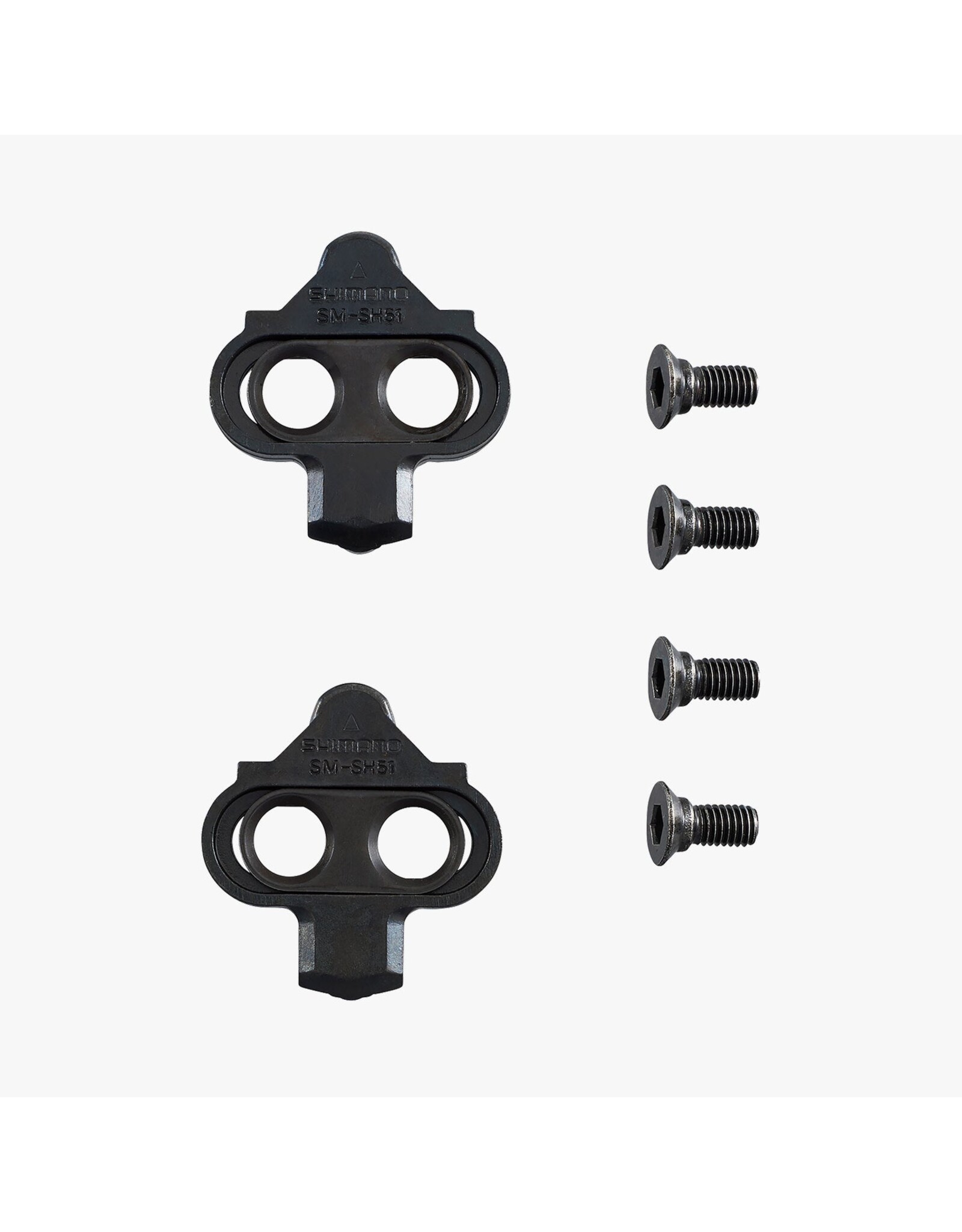 SHIMANO SHIMANO SM-SH51 SPD CLEAT SET (PAIR) SINGLE RELEASE W/O CLEAT NUT