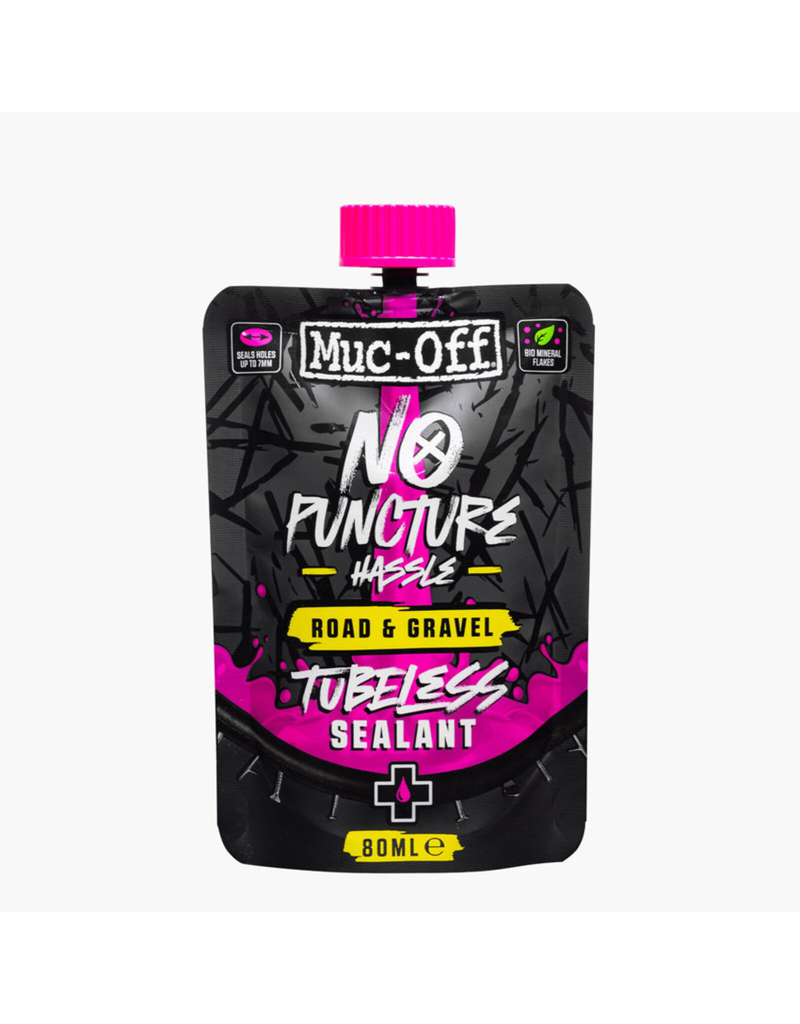 Muc-Off Muc-Off, No Puncture Hassle Tubeless Sealant, 140ml