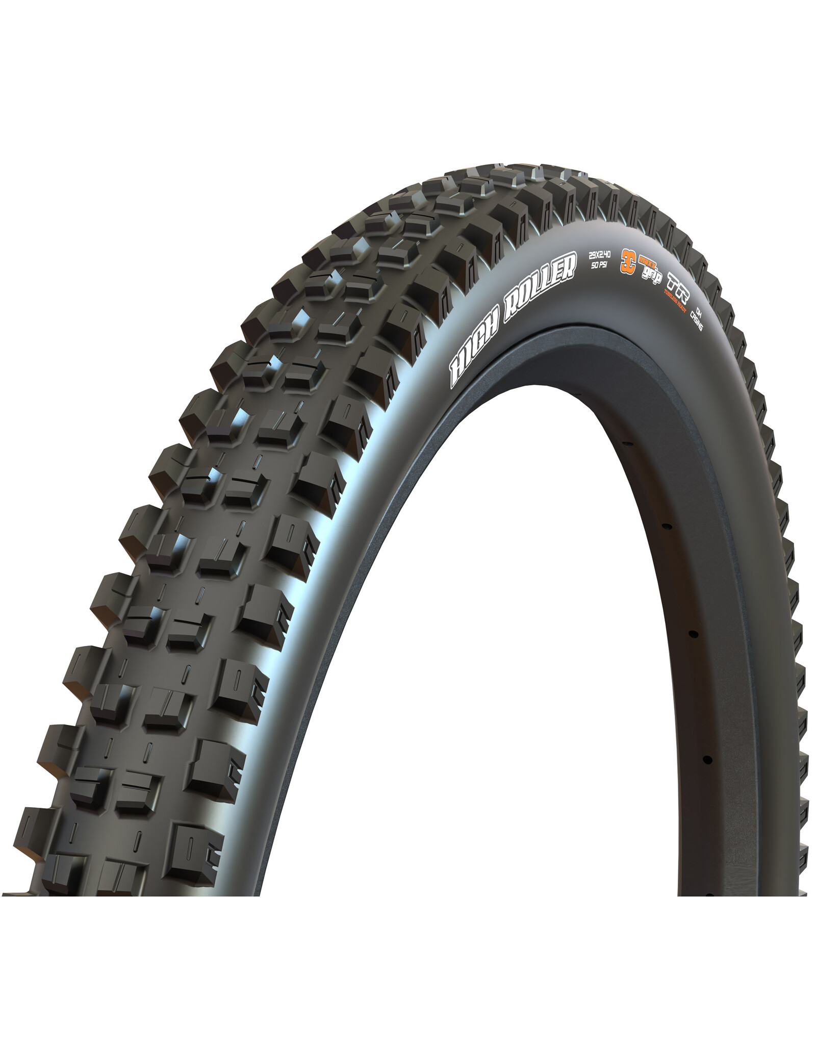 Maxxis MAXXIS TIRE MOUNTAIN HIGH ROLLER 3 29X2.4 F60TPI 3C MAXXGRIP EXO+ TR