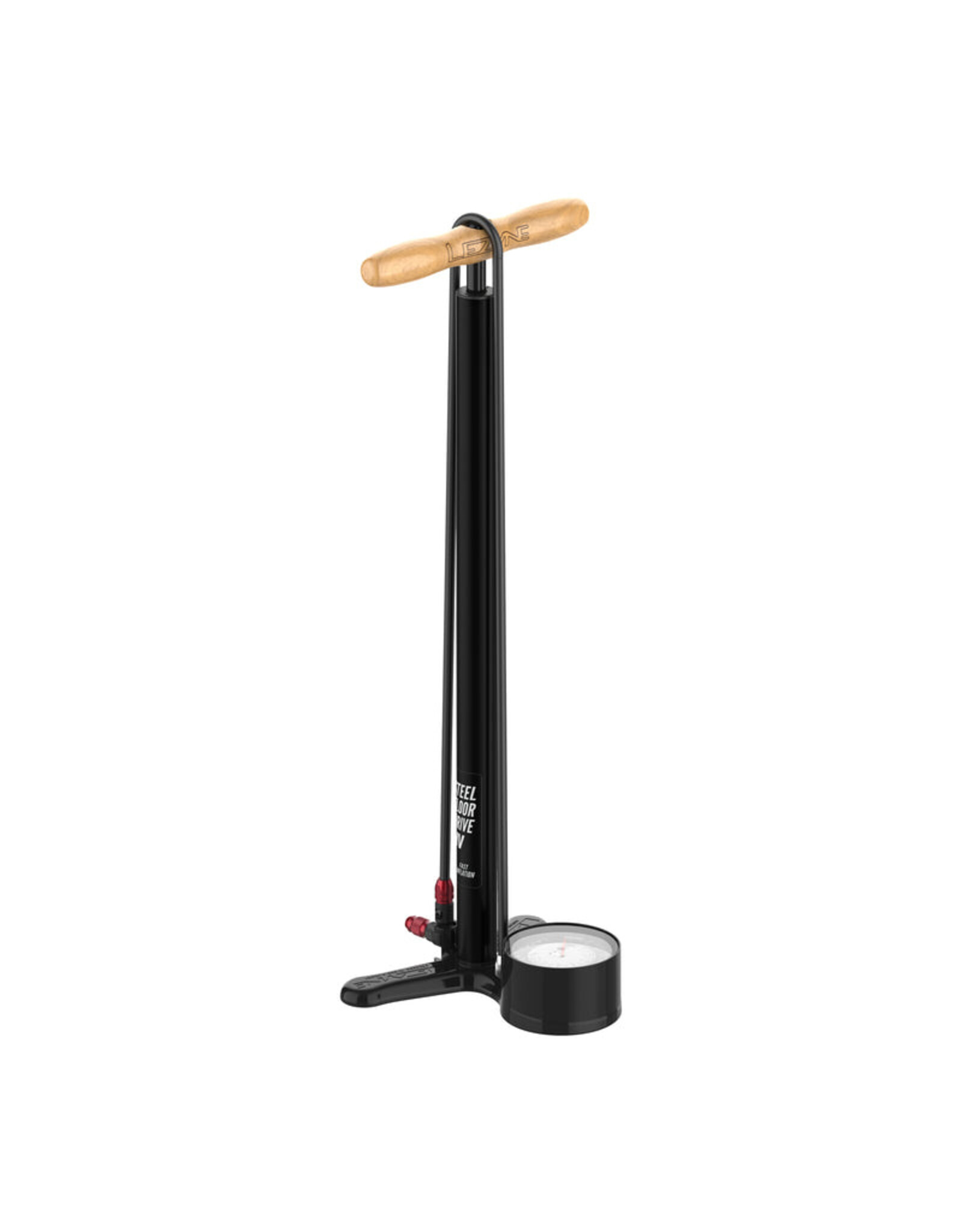 Lezyne Lezyne, Steel Floor Drive HV, Floor Pump, ABS-1 Pro, Flat Black