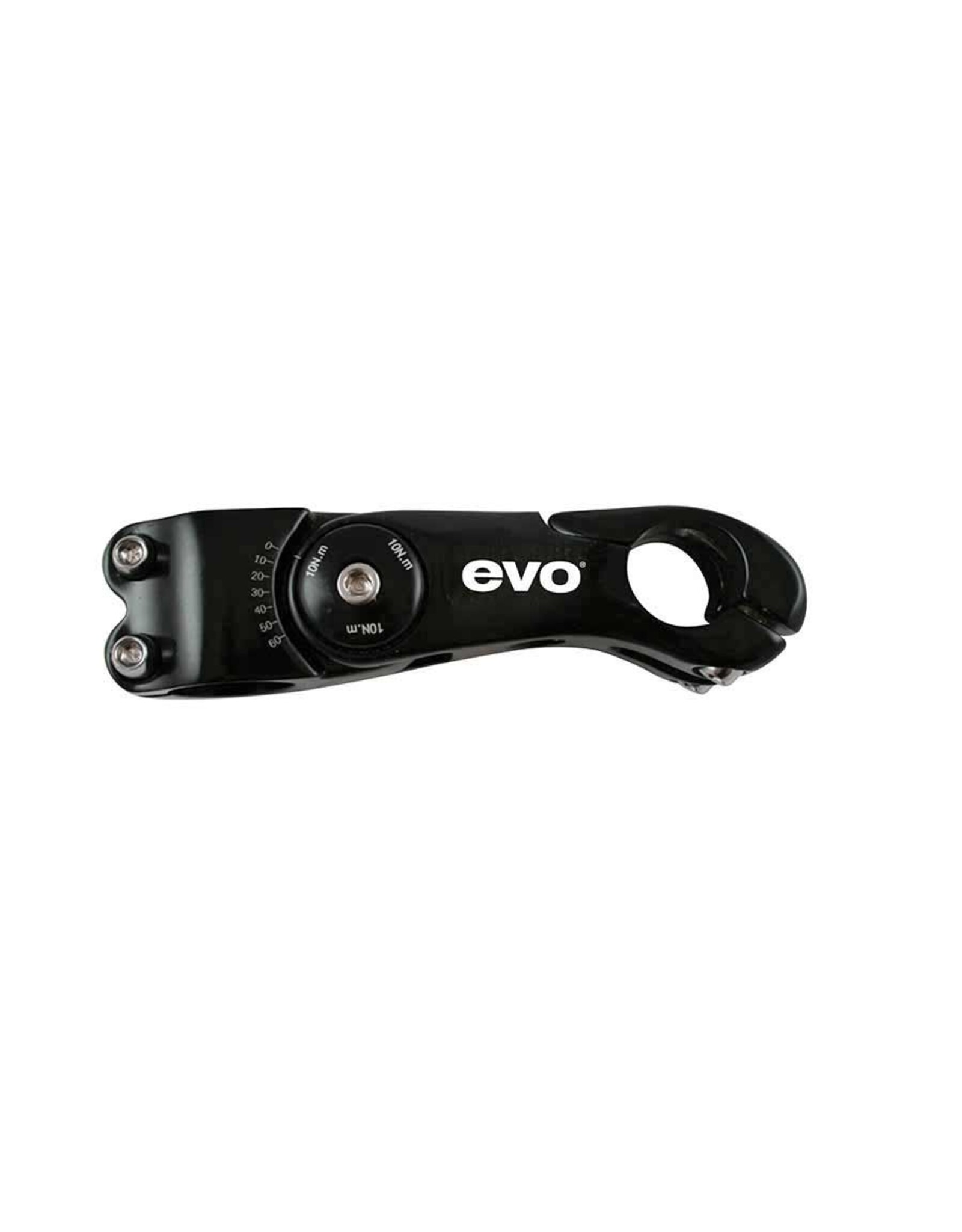 EVO EVO, Ahead adjustable stem, 28.6mm, For 25.4mm handlebars, Black, 105mm