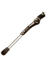 EVO EVO, Alloy/Steel Central Kickstand, Adjustable 24''- 700C, Black